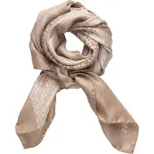 BOSS Foulard 'Lainy' mastic / blanc