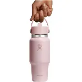 Hydroflask Bouteille de voyage Wide Mouth Flex Straw Cap Trillium, 710 ml