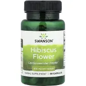 Swanson Health , Fleur d'Hibiscus, 400 mg, 60 Gélules