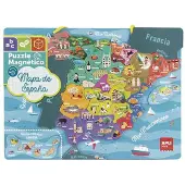 APLI Puzzle Magnétique 50 Unités