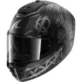 Shark Spartan RS Shiever Casque Intégral Mat/Carbone/Noir L unisex