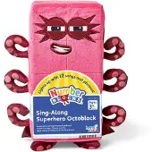 Learning Resources Ressources d’apprentissage Numberblocks Chanter en chœur Super-héros Octoblock Peluche