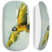 CAPACHEAP Souris sans fil Perroquet yellow