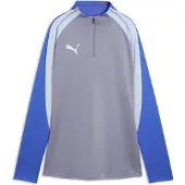 Puma Individualblaze Half Zip Sweatshirt Gris L Femme