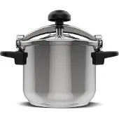 Taurus Cocotte faitout marmite - - AUTOCUISEUR CLASSIC MOMENTS - 6L - Acier inoxydable - Tous feux