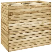 vidaXL Lit surélevé 100x50x100 cm Bois de pin imprégné