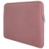 Uniq Étui pour ordinateur portable rose pivoine résistant à l'eau, 14 pouces