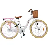 Volare Vélo enfant Blossom - Fille - 24 pouces - Blanc