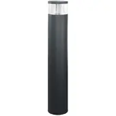 ESYLUX Colonne lumineuse LED 3000K anth - Douille 1x15W LED non remplaçable pour IP65 ALVABL940#EL10820007