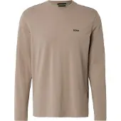 BOSS Long 10256064 Long Sleeve T-shirt Marron L Homme