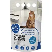 Duvo+ Litière pour Chats en Silice Fine Premium - Agglomérante - 5L
