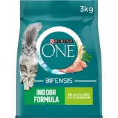 Purina One Adult Indoor - Dinde - 3 kg