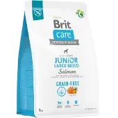 Brit Care Grain-free Junior Large Breed Salmon - Saumon et pommes de terre sans céréales pour jeunes chiens grandes races - 12 kg