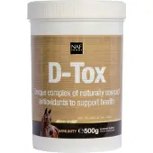 NAF Equine D-tox 500g Complément alimentaire Transparent Transparent One Size