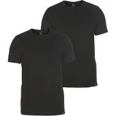Levi's T-Shirt 'Slim Crewneck Tee - 2 Pack' noir