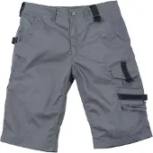 Excess Hommes, Short, Bermuda Champ, taille 50, gris/noir, Noir, Gris, (50)