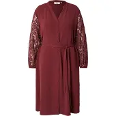 ONLY Carmakoma Robe-chemise 'CARKAMMY' pourpre
