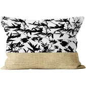 Soleil D Ocre Coussins MAYLINE - Blanc - 32x50 cm