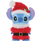 Enesco Figurine Santa Stitch, 11 cm, bleu. Couleur : bleu. Taille unique