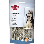 Trixie DENTAfun viande de poisson ficelée 10pcs, 12cm/75g
