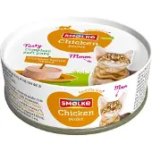Smolke Smølke Soft Paté au poulet pour chat