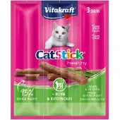Vitakraft Catstick Healthy au poulet & herbe à chat pour chats