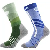 Sinner Ski Wildlife Socks Vert,Bleu EU 27-30 Enfants