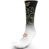 Otso Emoji Neon Faces Socks Blanc,Noir EU 40-43