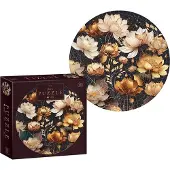 Interdruk Puzzle 500 runde Blumen 1