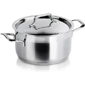 Orion Marmite en acier avec couvercle 18/10 PREMIUM induction 2,3l