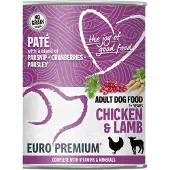 Euro Premium Adult poulet et agneau pâtée pour chien