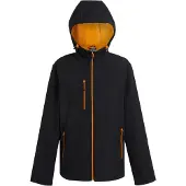 Regatta - Veste Softshell double couche pour homme RG10787 (XL) (Noir/Orangepop)