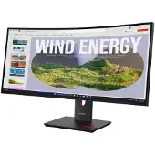 Lenovo ThinkVision T34WD-40 (3440 x 1440 pixels, 34"), Moniteur, Noir