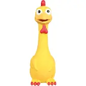 Trixie jouet pour chien oiseau en latex - 20 cm, rouge