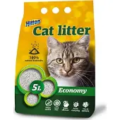 Hilton bentonite economy litière agglomérante pour chats - 5 l (Absorption rapide, Agglomérant, 5 l)