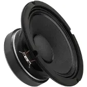 Monacor PA-Bass/Mton-LS,8Z,150/300W,ID185,AD210,ET95 (1 pièce), Enceinte encastrable, Noir