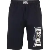 Lonsdale Logo Jam Sweat Shorts Noir S Homme