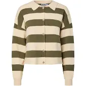 Pieces Cardigan 'PCJassy' beige / olive