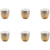 Bjorn Tasse Cosmos 15cl - 6 Pièces - Crème
