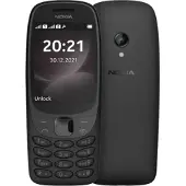 Nokia 6310 TA-1607 téléphone noir (2.80", 0.30 Mpx), Téléphone portable à touches, Noir