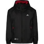 Trespass Veste pliable « Qikpac » pour enfants TP7049 (146-152) (noir/rouge)