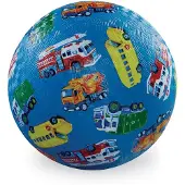 Crocodile Creek Ballon Véhicules Urbains 18 Cm