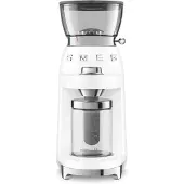Smeg Moulin à café CGF03WHEU 150 W Blanc