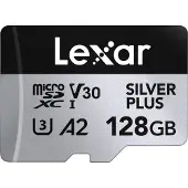 Lexar Pro Silver Plus 128 Go microSDXC V30 - R205/W150 Mo/s