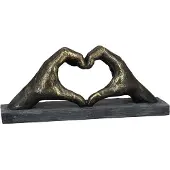 Casablanca by Gilde Sculpture Coeur Des Mains