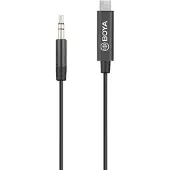 Boya By-k2-3.5mm Trs Male Type-c Male Audio Adapter Doré