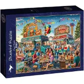 Bluebird Puzzle Puzzle Food Truck - 2000 pièces jouet coloré