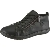 Rieker Chaussure basse vert foncé / noir / argent