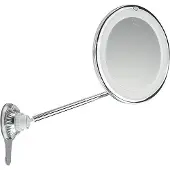 Macom Sensation 229 Miroir de courtoisie Ventouse Ronde Chrome