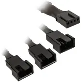 Kolink PGW-AC-KOL-112 Câble splitter PWM 1-3 ventilateurs tressé noir
